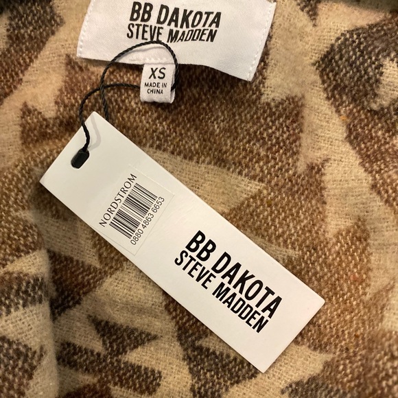 BB Dakota - Women’s Frill Patterned Long Cardigan - Picture 8 of 11